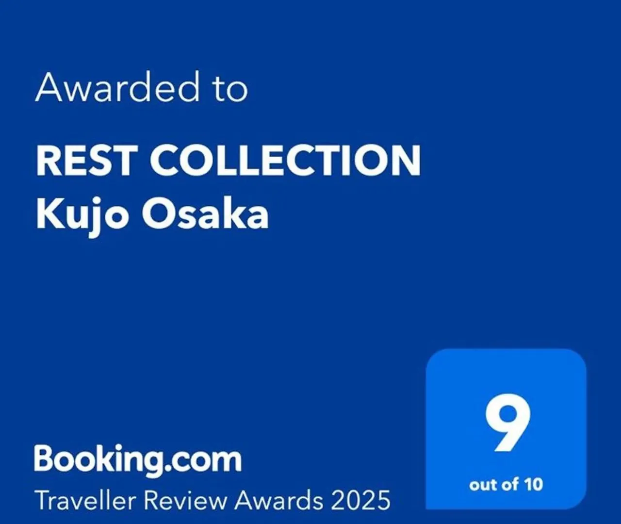 Rest Collection Kujo Osaka Apartment Japan